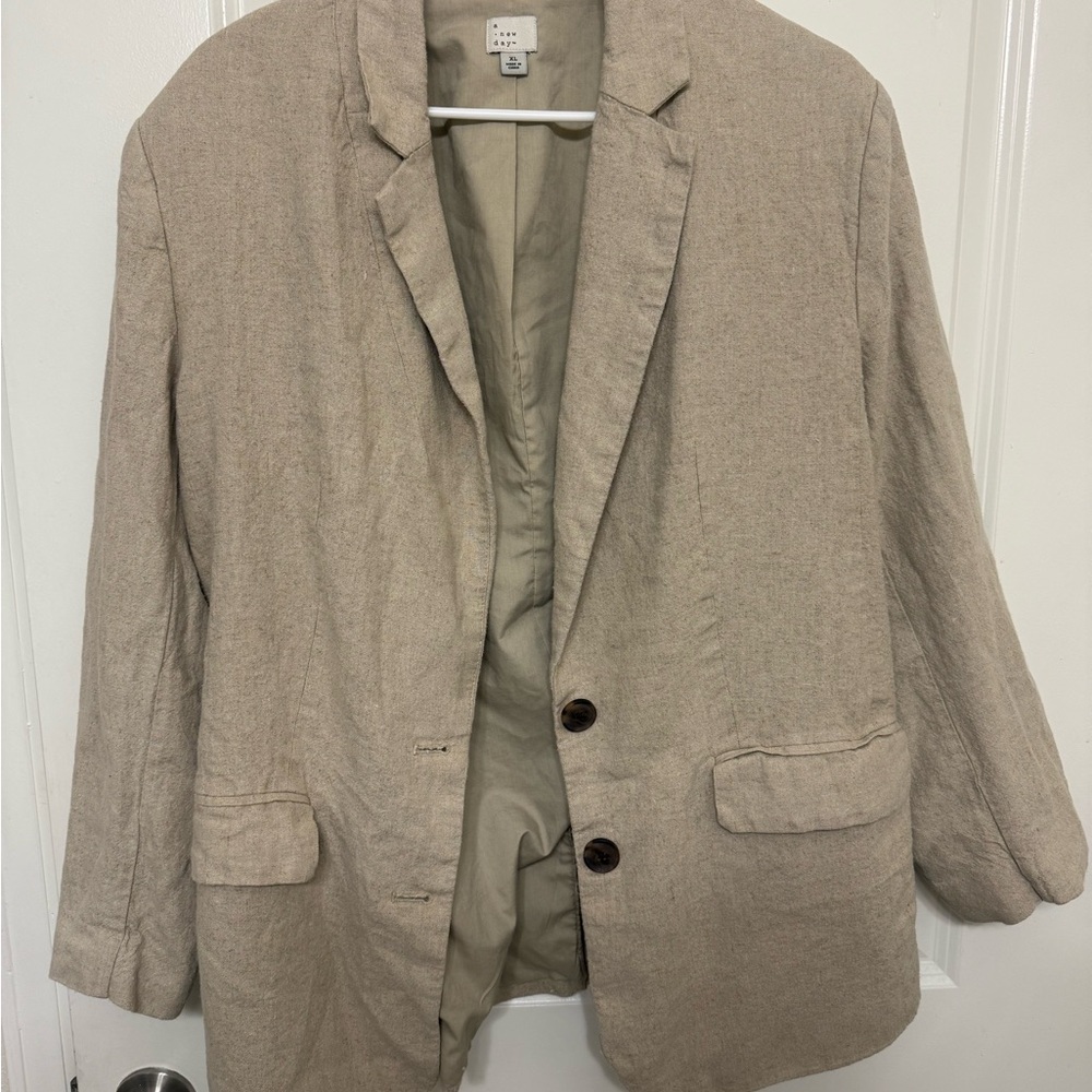 a new day  Light Tan Blazer